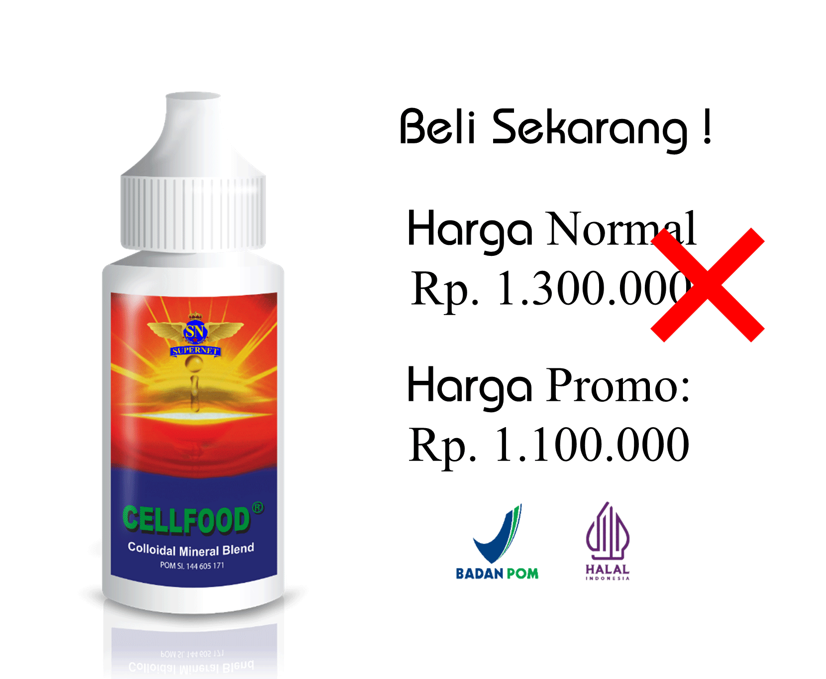 Harga Promo Special Cellfood Original